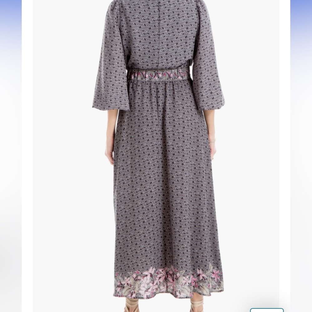Maxi wrap dress